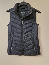 Hollister Women's Black Body Warmer Gilet Jacket Size S