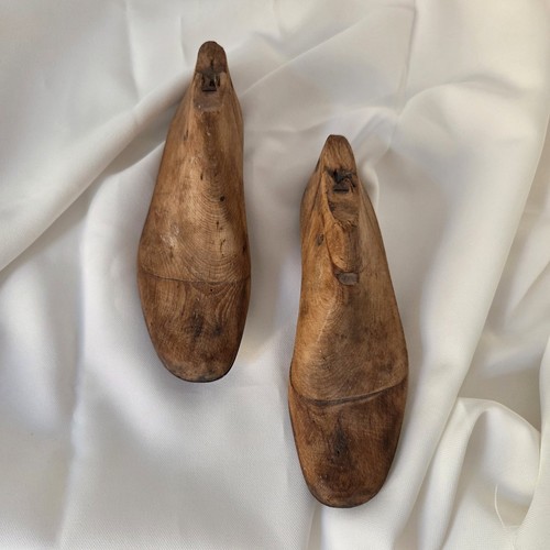 Vtg wooden shoe last small - vtg,