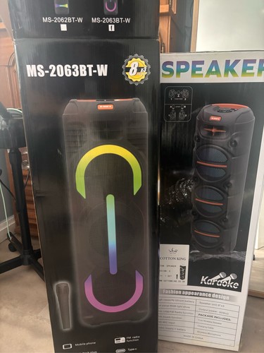 Portable karaoke speaker - portable,