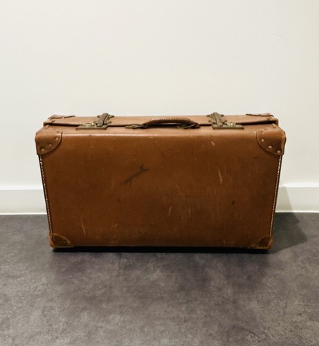 Brown vintage 1960s case - brown,