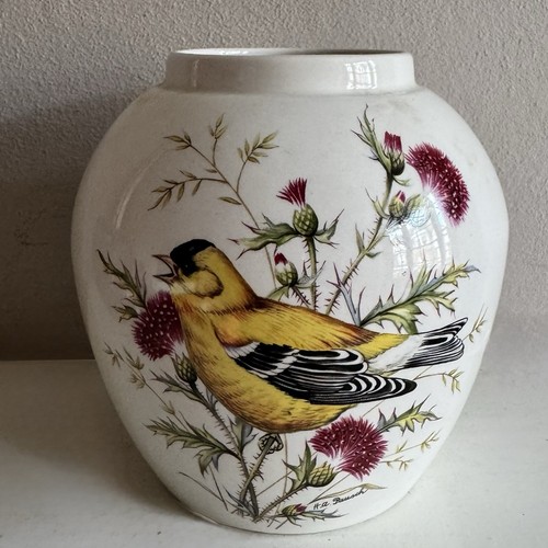 Bristol pottery vase ginger - bristol,