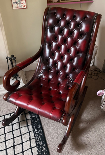 Chesterfield vintage rocking - chesterfield,
