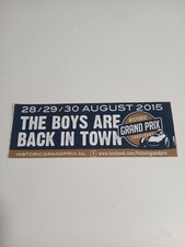 Zandvoort Circuit Vinyl Decal Sticker, Dutch, Netherlands historic grand prix 