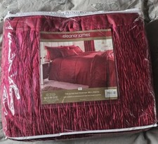 Stunning satin bedspread