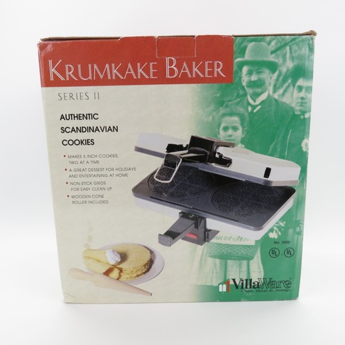 Krumkake baker series villa - krumkake, ii