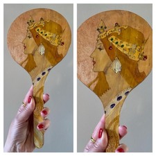 VTG 1970s Wooden Vanity Hand