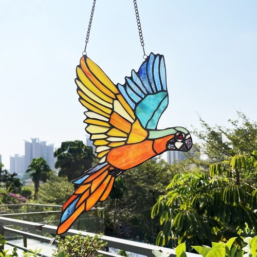 Stained glass window panel - window,