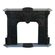 Black Basalt Fireplace Surround, Home Furniture, Living Room Furniture