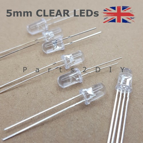 5mm crystal clear led - crystal,