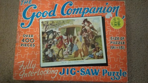Vintage jigsaw puzzle the good - jigsaw,