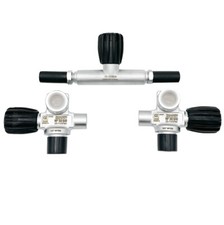 San-o-sub Scuba Dive Air Tank Cylinder Complete Manifold Valve