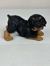 Rottweiler Puppy Figurine