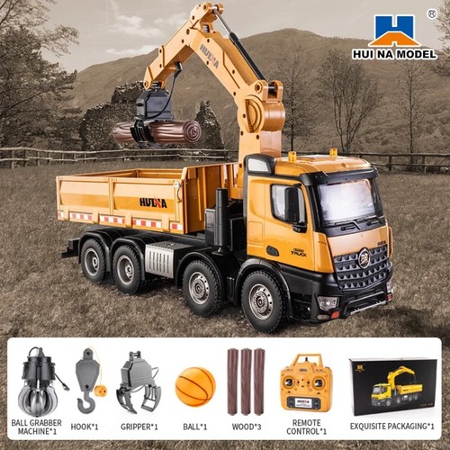 Huina truck hiab - huina, tipper