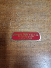 Vintage James W Carr Co Ltd
