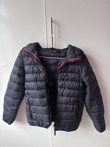 Black next quilted puffer - next,