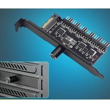 1/2Pcs 6 ways 3pin 4pin PCI
