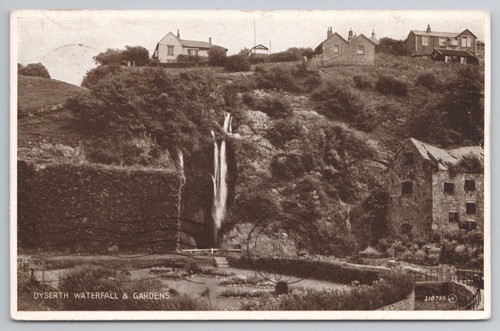 Dyserth waterfall gardens - waterfall,