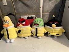 Angry Birds Plush You Bundle Red Yellow Snow Jacket Movie Collectible Gift Set