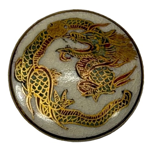 Vintage satsuma zodiac - satsuma, dragon