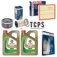 FOR VW LT 35 LWB 2.8 TDI MK2 FULL BOSCH SERVICE KIT WITH 8L CASTROL 5W40