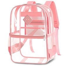 Clear Backpack with Padded