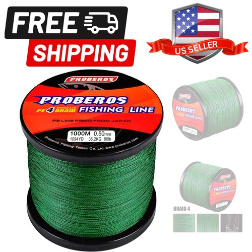 Braided fishing line - line, strands
