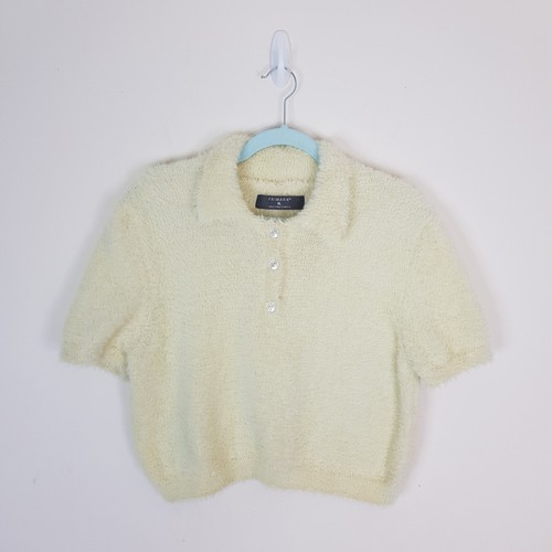Primark cream yellow fluffy - primark,