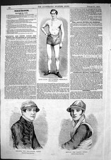 Antique Print 1863 James Allen