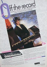 KORG DW6000 Synthesizer 1985 Vintage ADVERT Print - DURAN DURAN - NICK RHODES