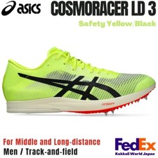 ASICS Middle & Long-distance spikes Shoes COSMORACER LD 3 Yellow 1093A196.750