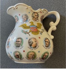 VINTAGE CHADWICK-MILLER,U.S PRESIDENTS LARGE JUG/PITCHER.15 cm TALL.EXCELLENT