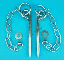 2 Cotter Pin & with TAB WASHER
