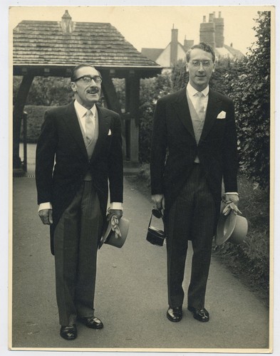 Two smart men top - in, hat
