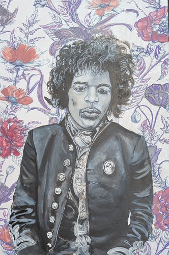 Jimi hendrix original floral - jimi,