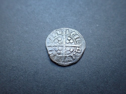 Edward hammered silver penny - edward,