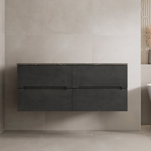1200 grey marble - vanity, unit
