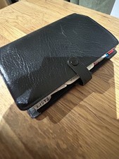 Vintage Filofax 2 CLF 7/8 Real Calf Leather Organiser 1980s inserts Included