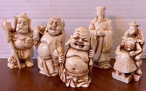 Vintage hard resin carved - vintage,