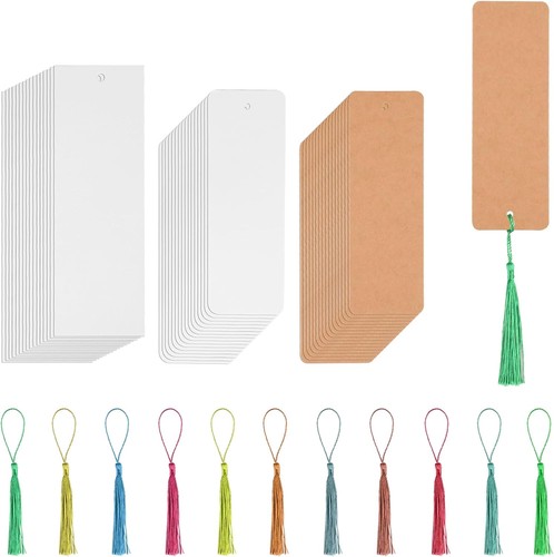 Pcs blank bookmarks set - blank,