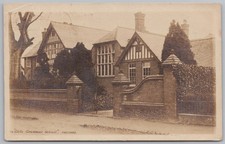 THETFORD Girls Grammar School, Norfolk RP Postcard Postally Used 1904