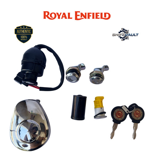Royal enfield oem lock - enfield, set