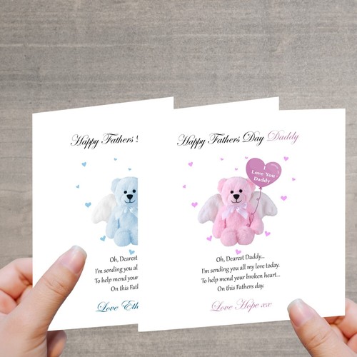 Father day card for - father's,