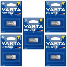 5 x VARTA 123 Lithium 3V Photo