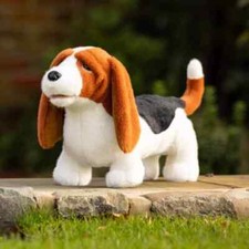 LeMieux Toy Puppy  dog Basset hound Boris Soft Kids Mini Play Plushie Friend
