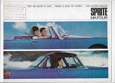 1967 Austin-Healey Sprite Mk. IV sports car brochure