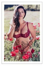 KELLY BROOK Signed Autograph