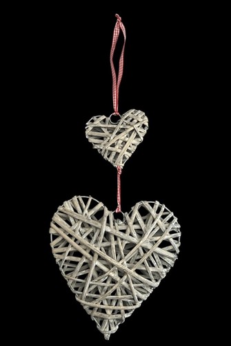 Decorative hanging grey - decorative, rattan