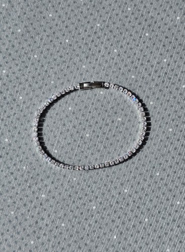 Sterling silver diamond tennis - sterling,
