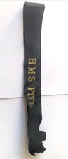 HMS Fife - Genuine Used Royal Navy Cap Ribbon - Gold Thread