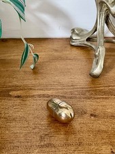 Brass Thimble and Egg Shaped